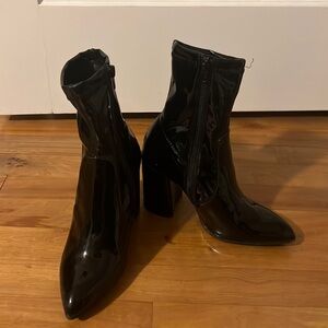 Steve Madden “Multiply” Patent Leather Boots